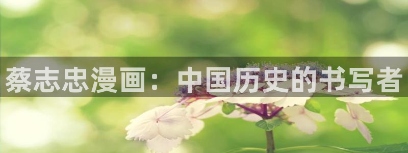 贝勒漫画在线观看周期表：蔡志忠漫画：中国历史的书写者